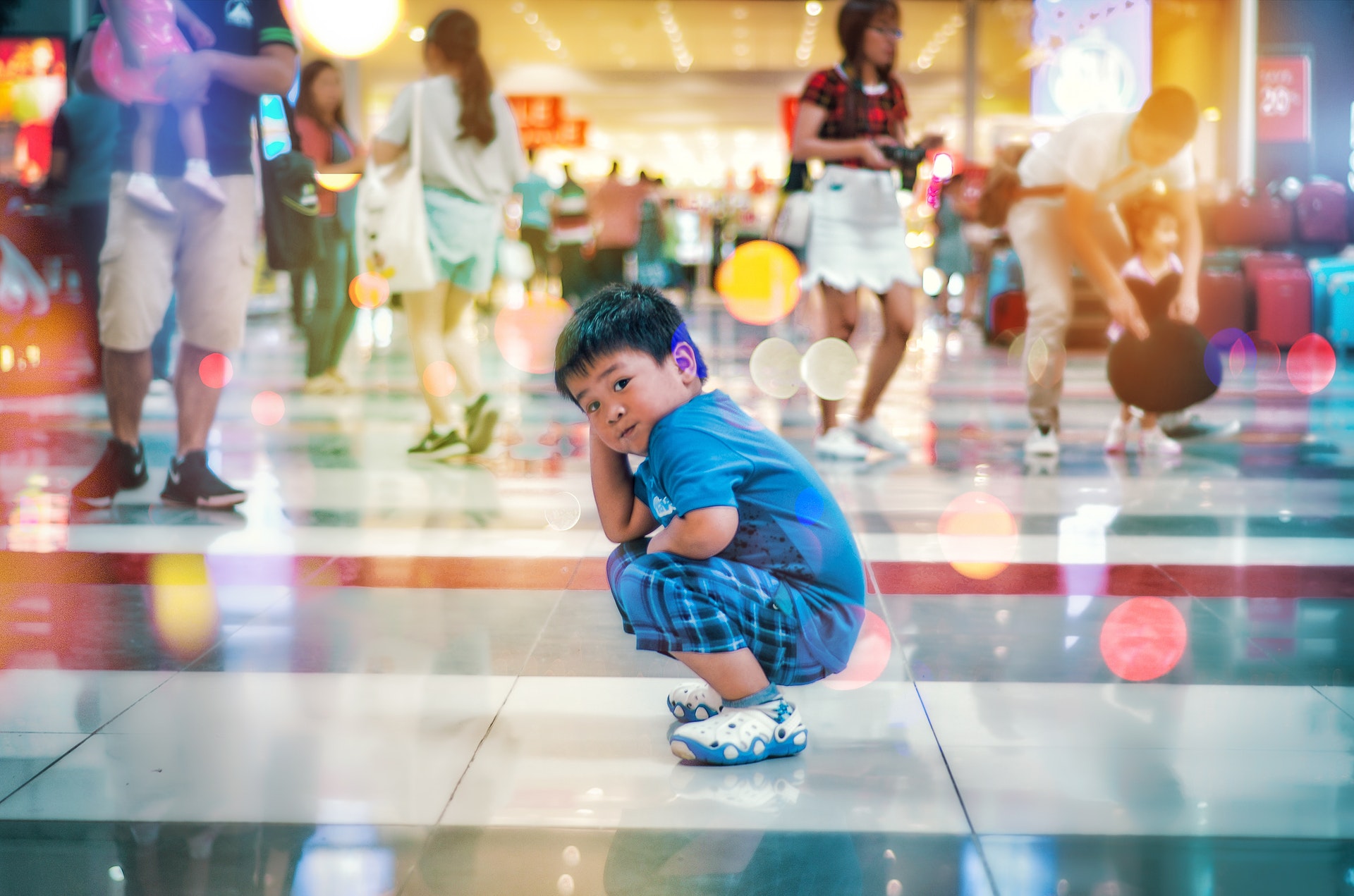 kids shopping